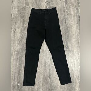 Kendall + Kylie Black High Rise Skinny Jeans “The Skyscraper” Size 7/28 Stretch
